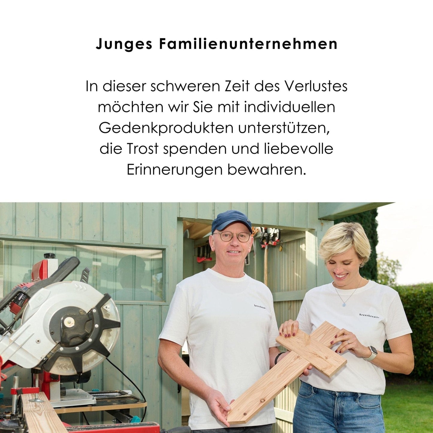 kreuzkreativ Schieferherz wer wir sind