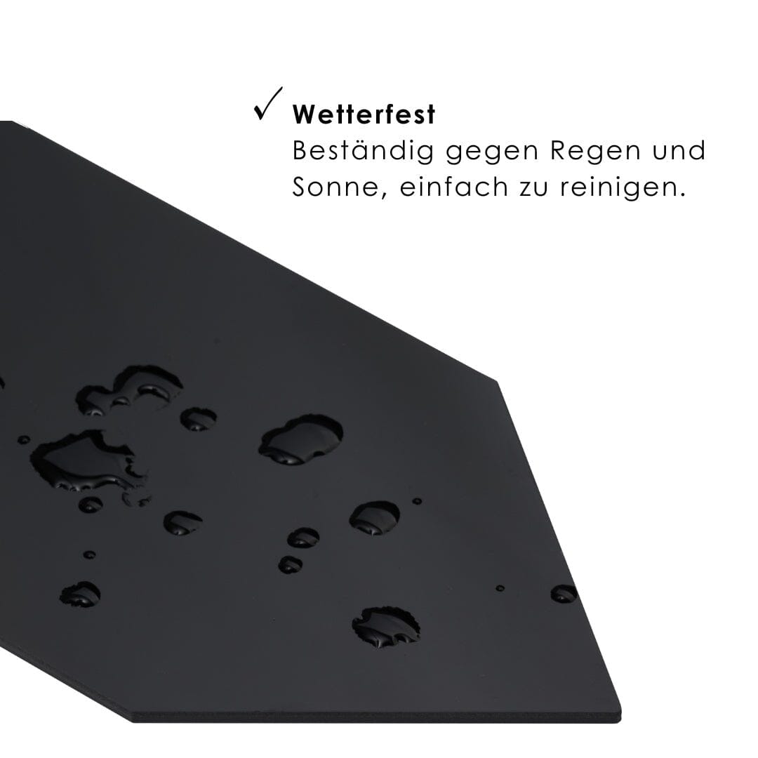 Grabkreuz aus Acrylglas mit Namen kreuzkreativ 