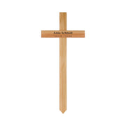 XL Grabkreuz aus Holz mit Namen kreuzkreativ 